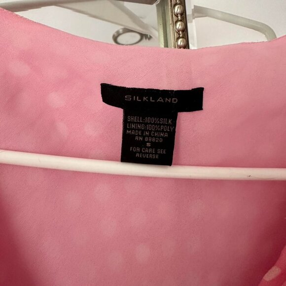 Pink Polka Dot Blouse - Picture 3 of 4